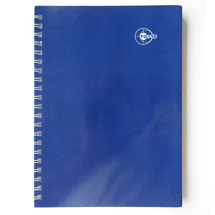 Cuaderno Anillado A4 Focus Color Azul 56 Gr Americano 100Hjs