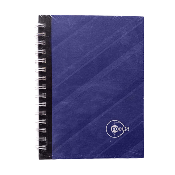 Cuaderno Anillado Cuadriculado A5 Focus Color Azul 56 Gr  Americano 100Hjs