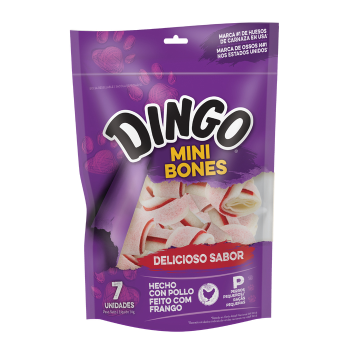 Dingo Mini Bones 7 Unidades