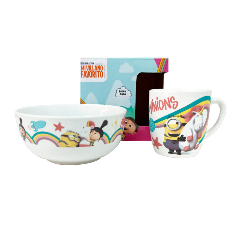Scool Set de Cerámica Scool 2Pz Minion para niña