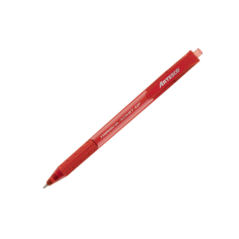 Boligrafo  Artesco Trimax Gl-32M -Rt- Gp Rojo