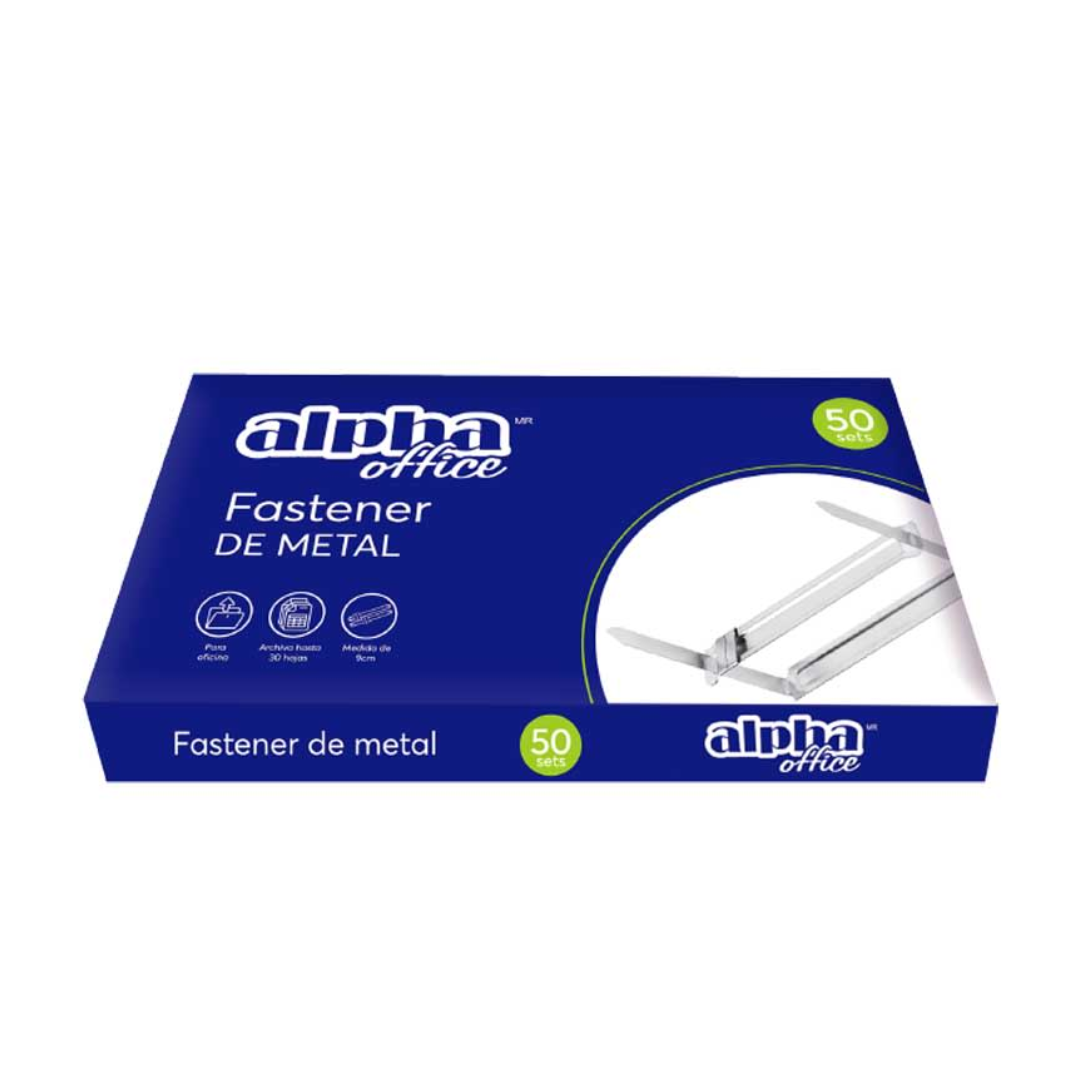 Fastener Alpha Office Metal X50 — Comercial Li