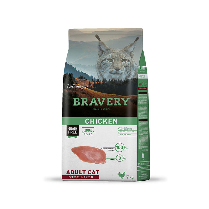 Bravery Chicken Adult Cat Sterilized 7 Kg