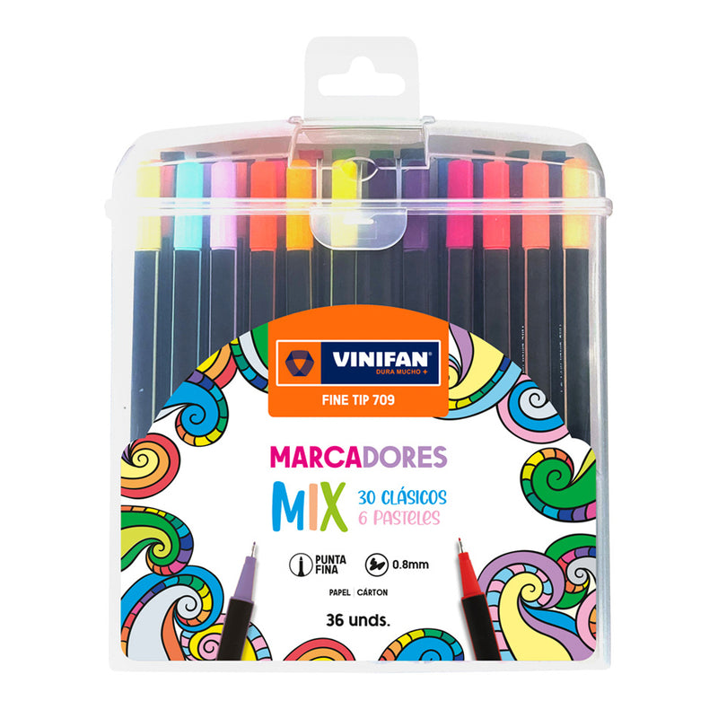 Marcador Vinifan Fine Tip 709  X36 (76198)
