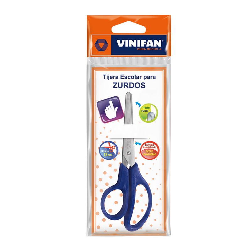 Tijera Zurdo Vinifan Azul  (79122)