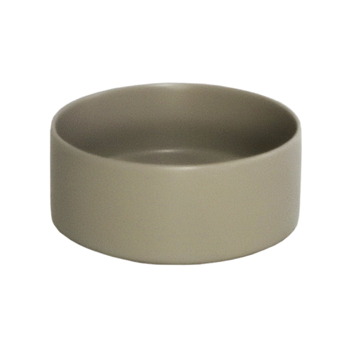 Bowl De Ceramica Simple Gris 13 Cm