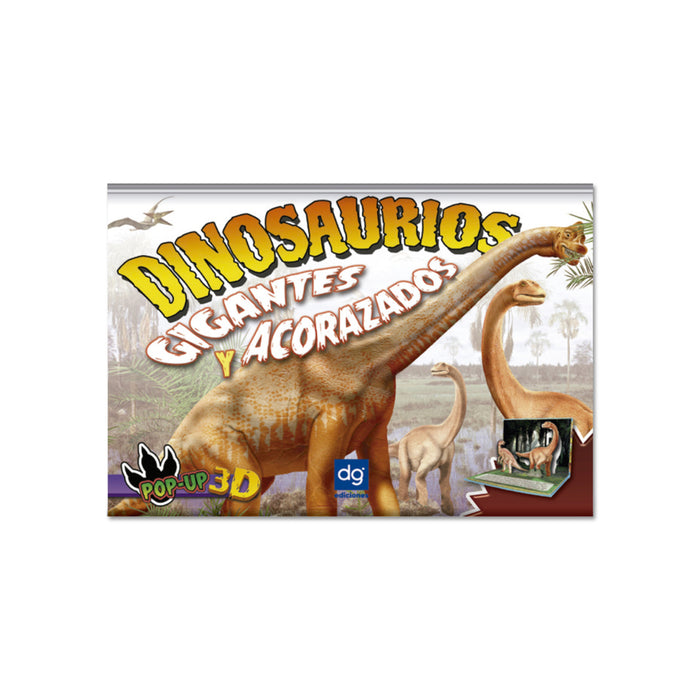 Libro Dinosaurios Pop Up Gigantes Acorazados