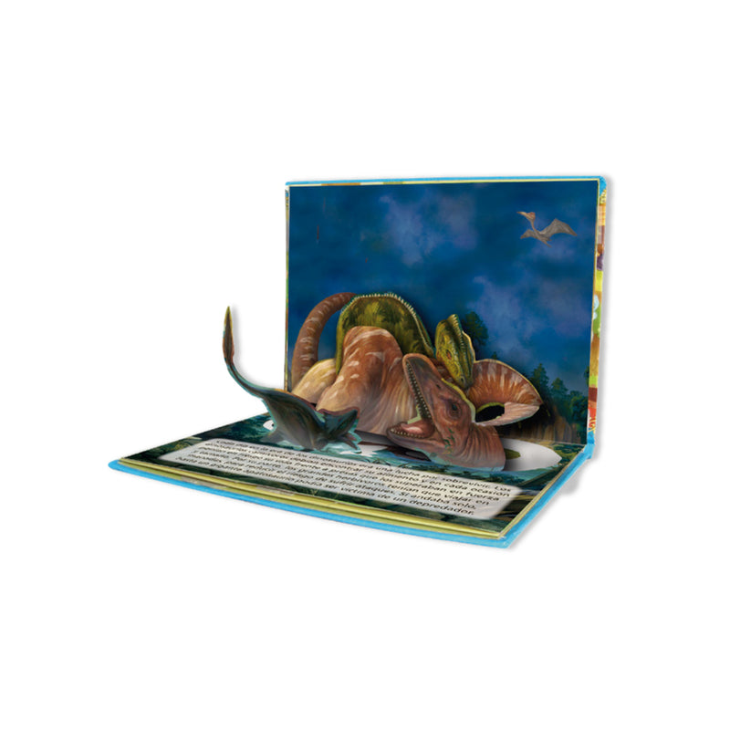 Libro Dinosaurios Pop Up Choque Titanes