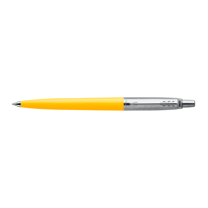 Bolígrafo Parker Jotter (Amarillo) Clip Cromado