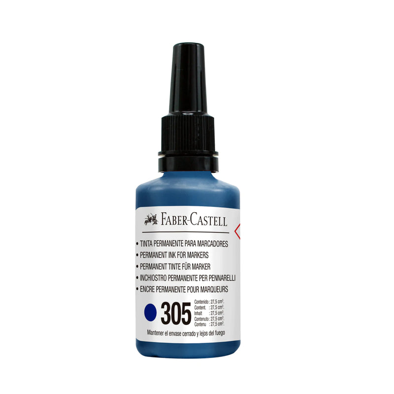 Tinta Faber P/Marcador Permanente (305) Azul