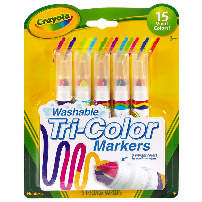 Marcadores Crayola (CA016) Tri Color x5 Blister