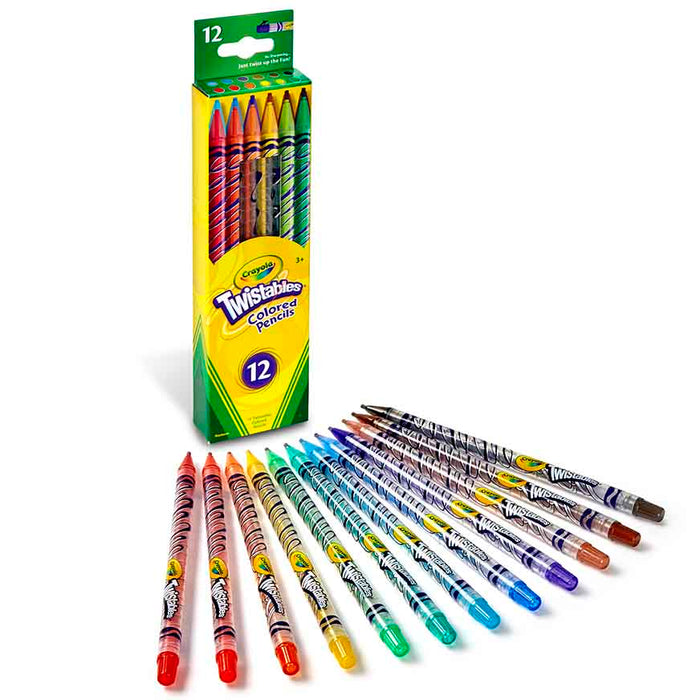 Colores Crayola (CA032) Retráctiles x12