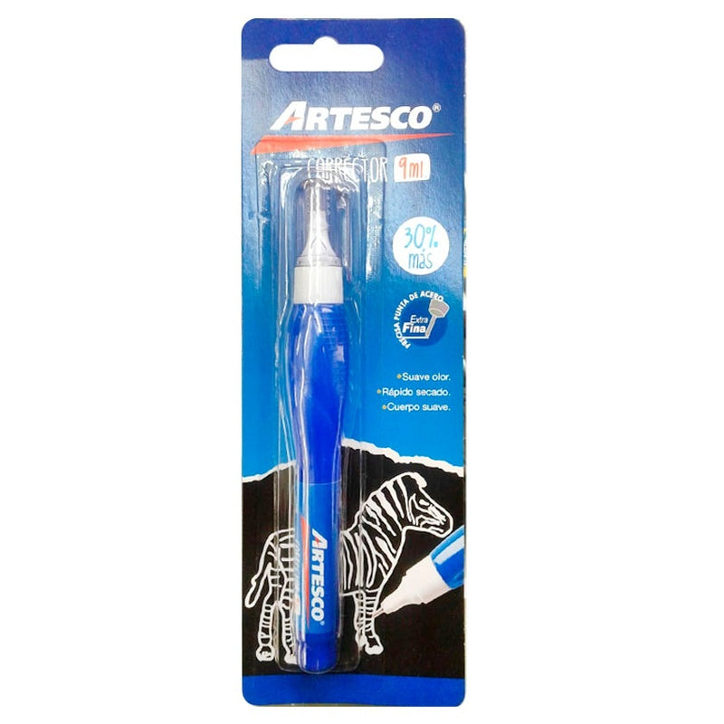 Corrector Artesco (17367047) Liquido 9ML BLIS (X1)