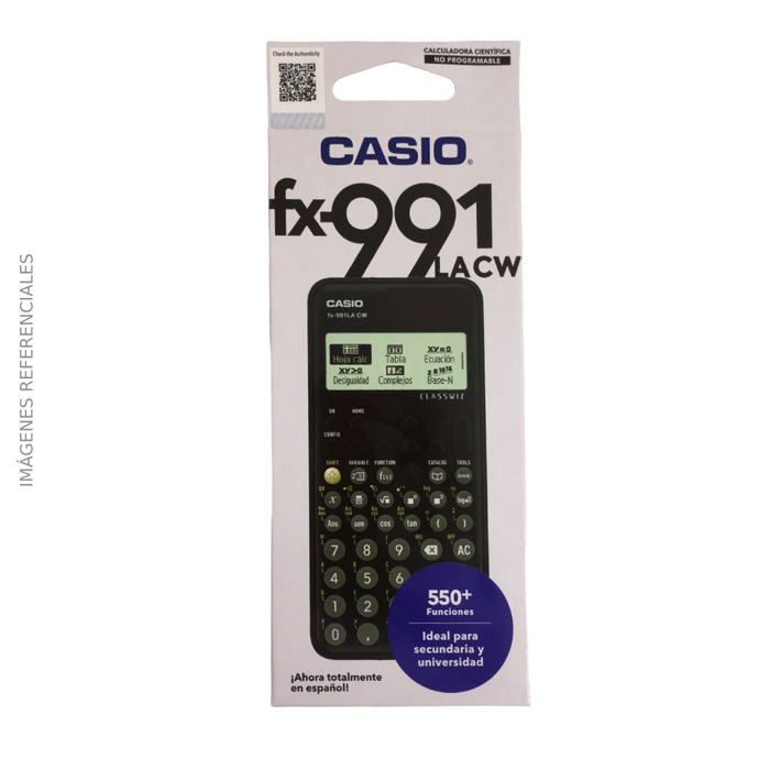 Calculadora Casio (FX-991 LACW) Científica