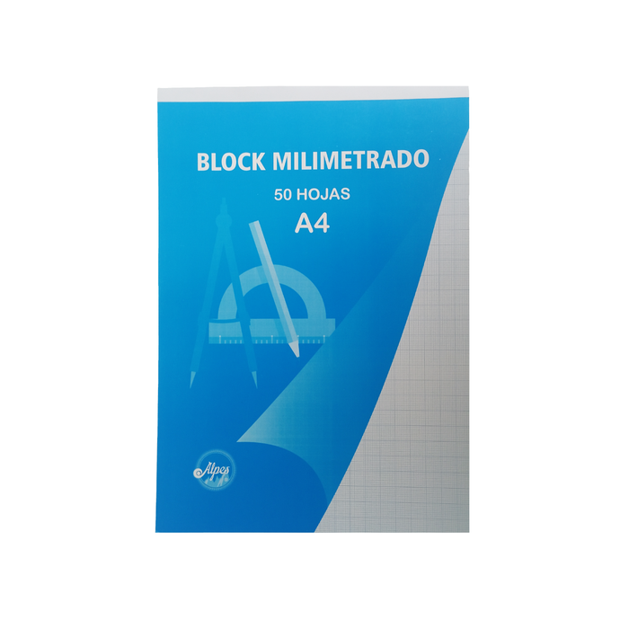 Block Milimetrado A4 50Hjs Focus